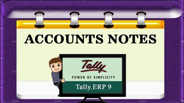 Tally Prime Notes