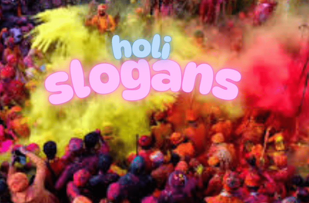Holi Slogan